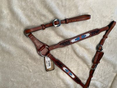Professional Choice Beaded Western Breast Collar