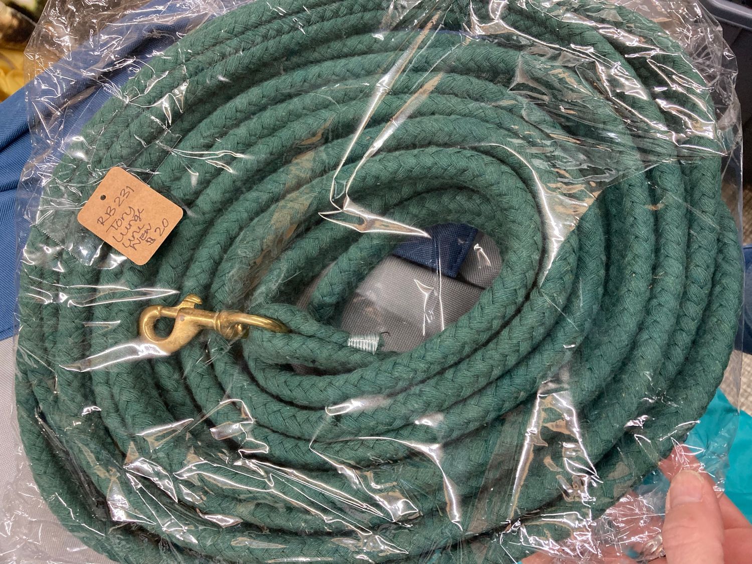 Tory Green Cotton Lunge Line”super Soft”