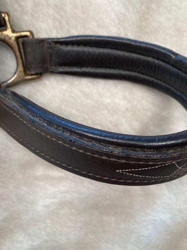 HDR over Sized /warmblood Leather Halter