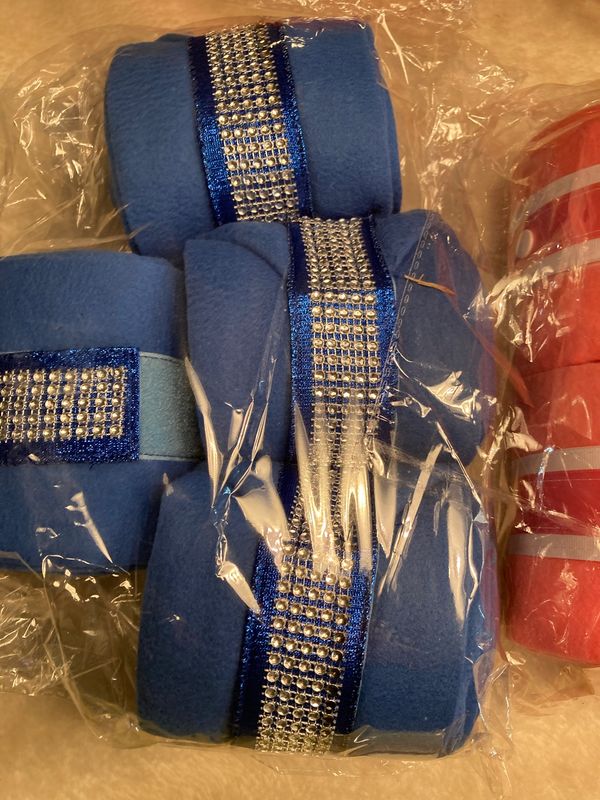 Blue Bling Quality made Polo wrap&#39;s designed with love of all things matchy match