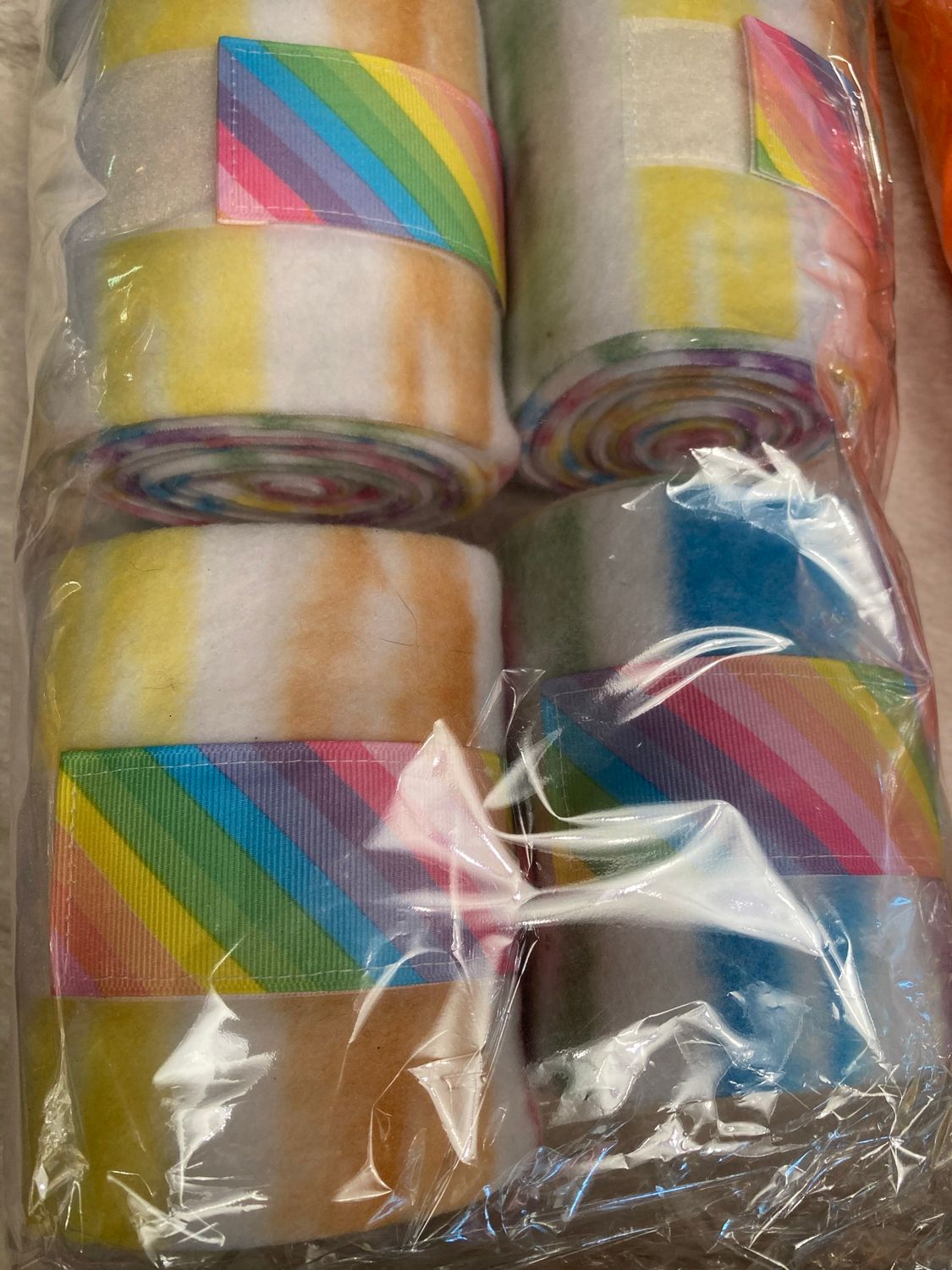 Rainbow Quality made Polo wrap&#39;s designed with love of all things matchy match