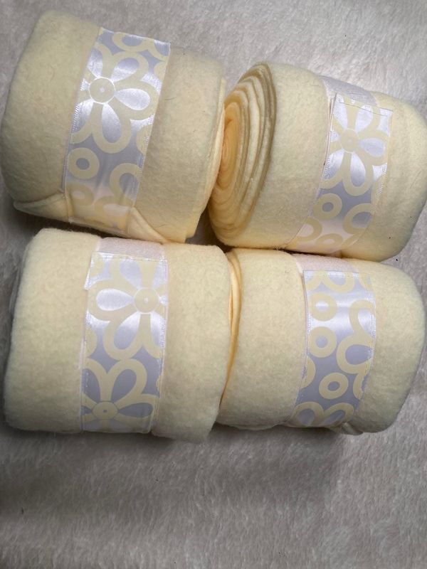 Quality made Polo wrap&#39;s designed with love of all things matchy match Pale Yellow