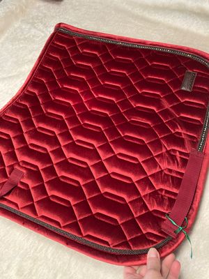 Crimson Velvet Dressage Pony Pad
