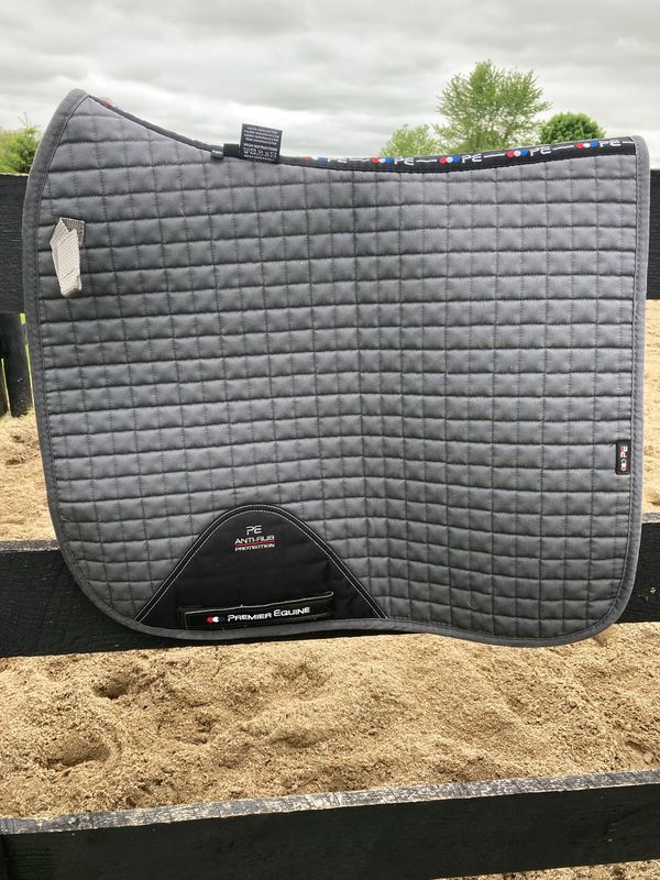 Premier Equine Grey Dressage Pad