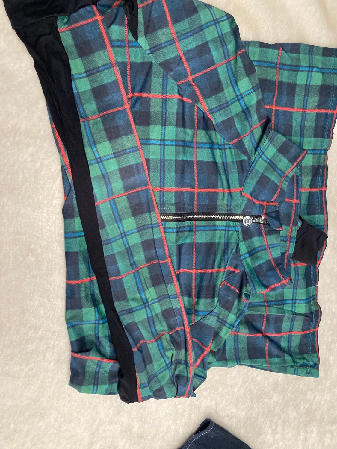 Dapple Bay Plaid Shirt Long Sleeve Size Large