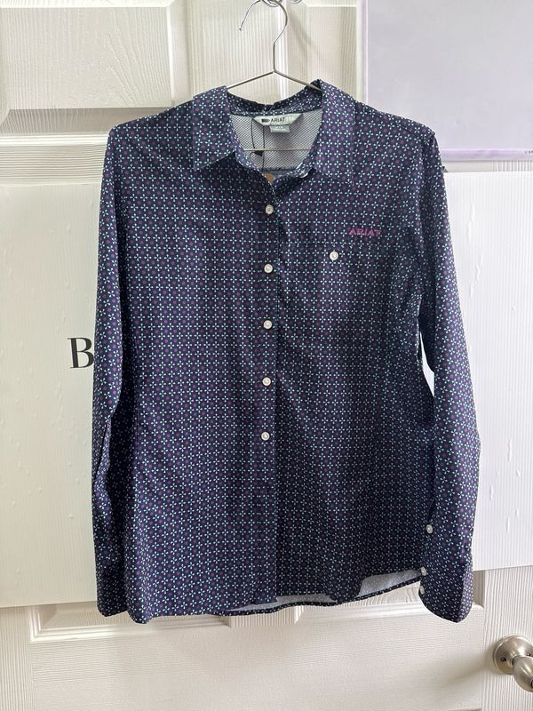 Ariat Tek Medium Long Sleeve Button Down Shirt