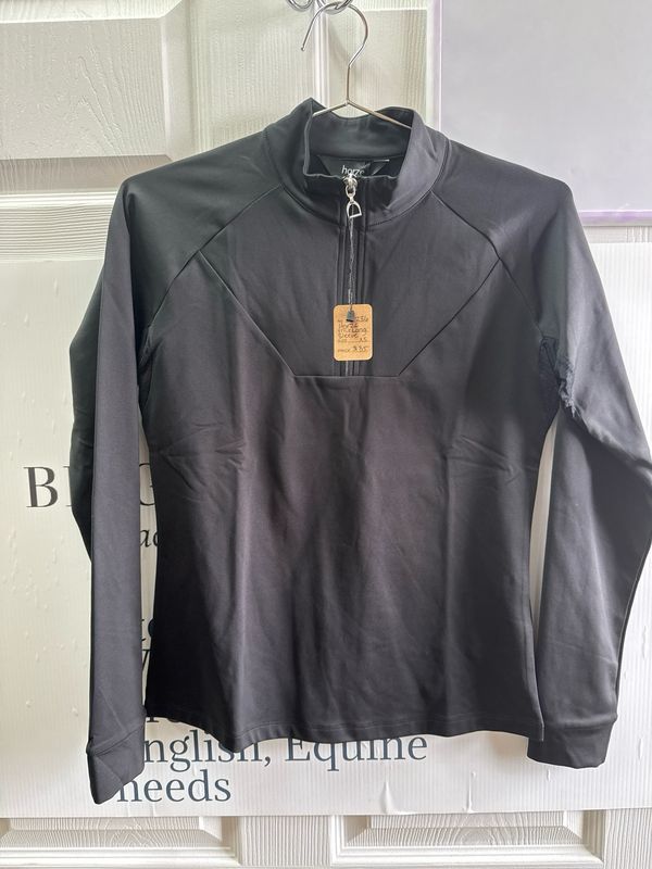 Horze XS 1/4 Zip Long Sleeve Shirt