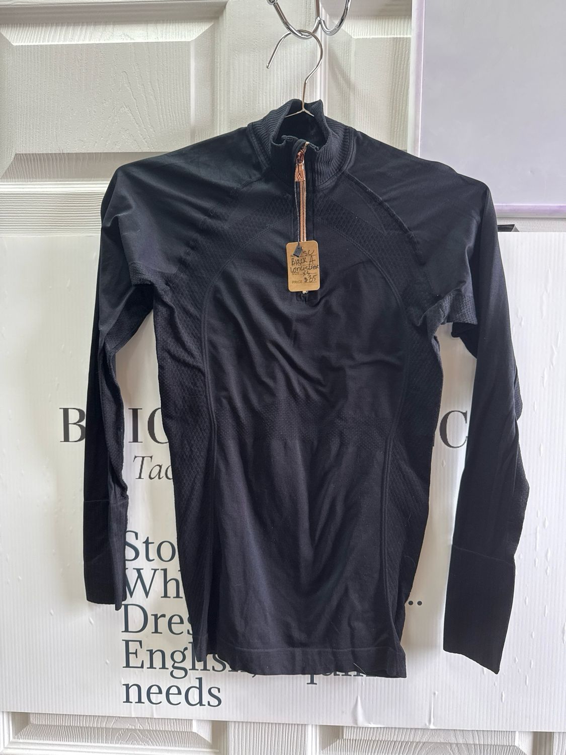 Anique XS 1/4 Zip Long Sleeve Shirt