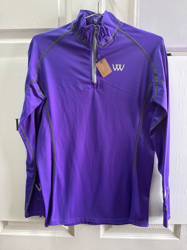 Woof Wear XL 1/4 Zip Long Sleeve Shirt