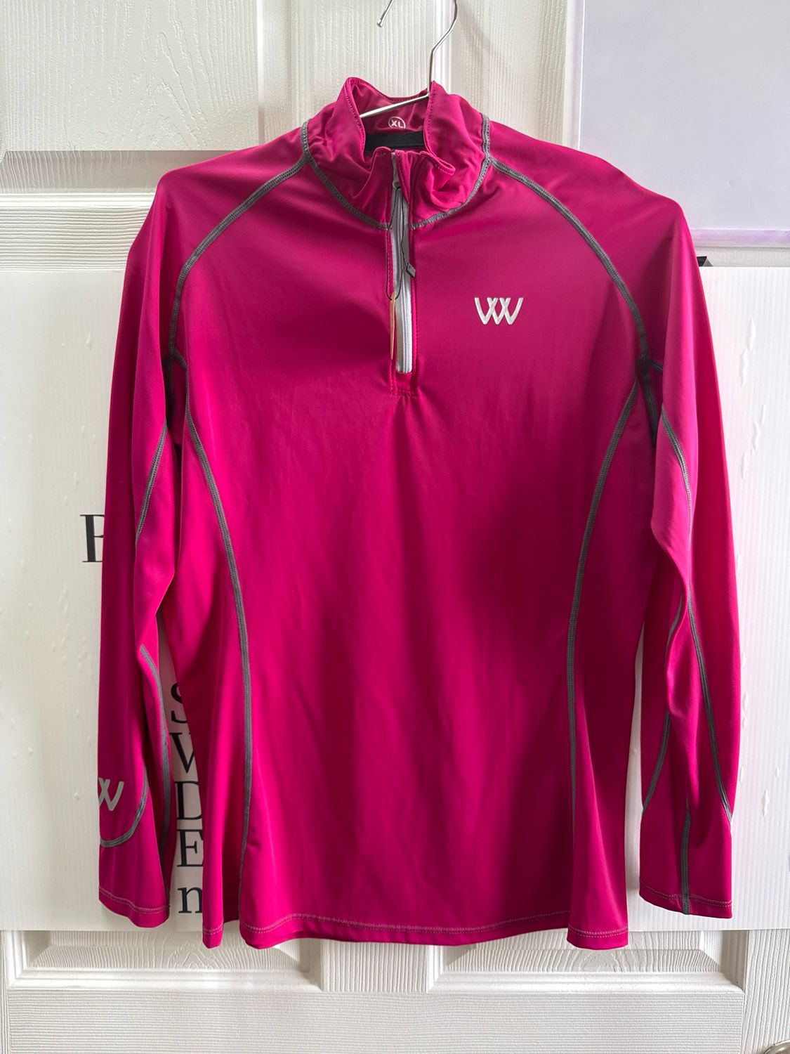 Woof Wear XL 1/4 Zip Long Sleeve Shirt