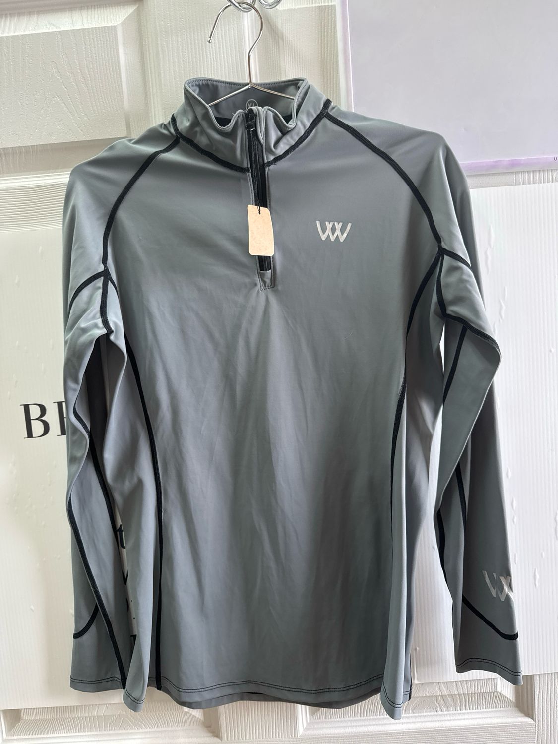 Woof Wear XL 1/4 Zip Long Sleeve Shirt