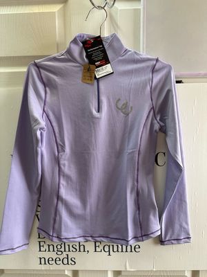 Equistar Performance - Youth Large - 1/4 Zip Long Sleeve Shirt