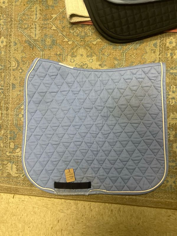 Toklat Light Blue Saddle Pad With White Trim