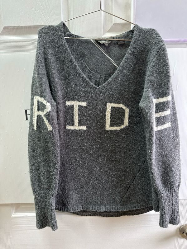 Goode Rider Medium “RIDE” Sweater