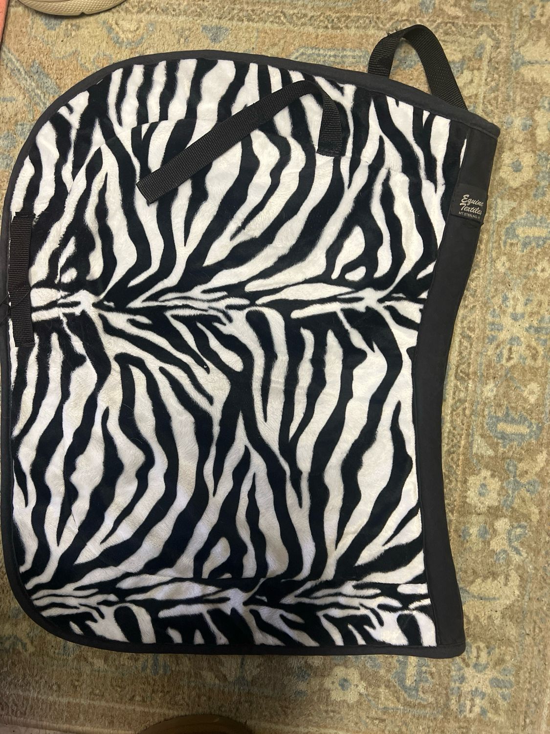 Equine Textiles Zebra All Purpose Size