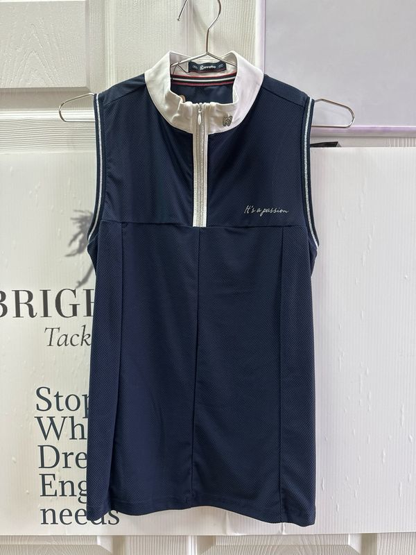 Cavallo XS 1/4 Zip Sleeveless Shirt