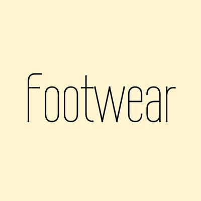 Footwear