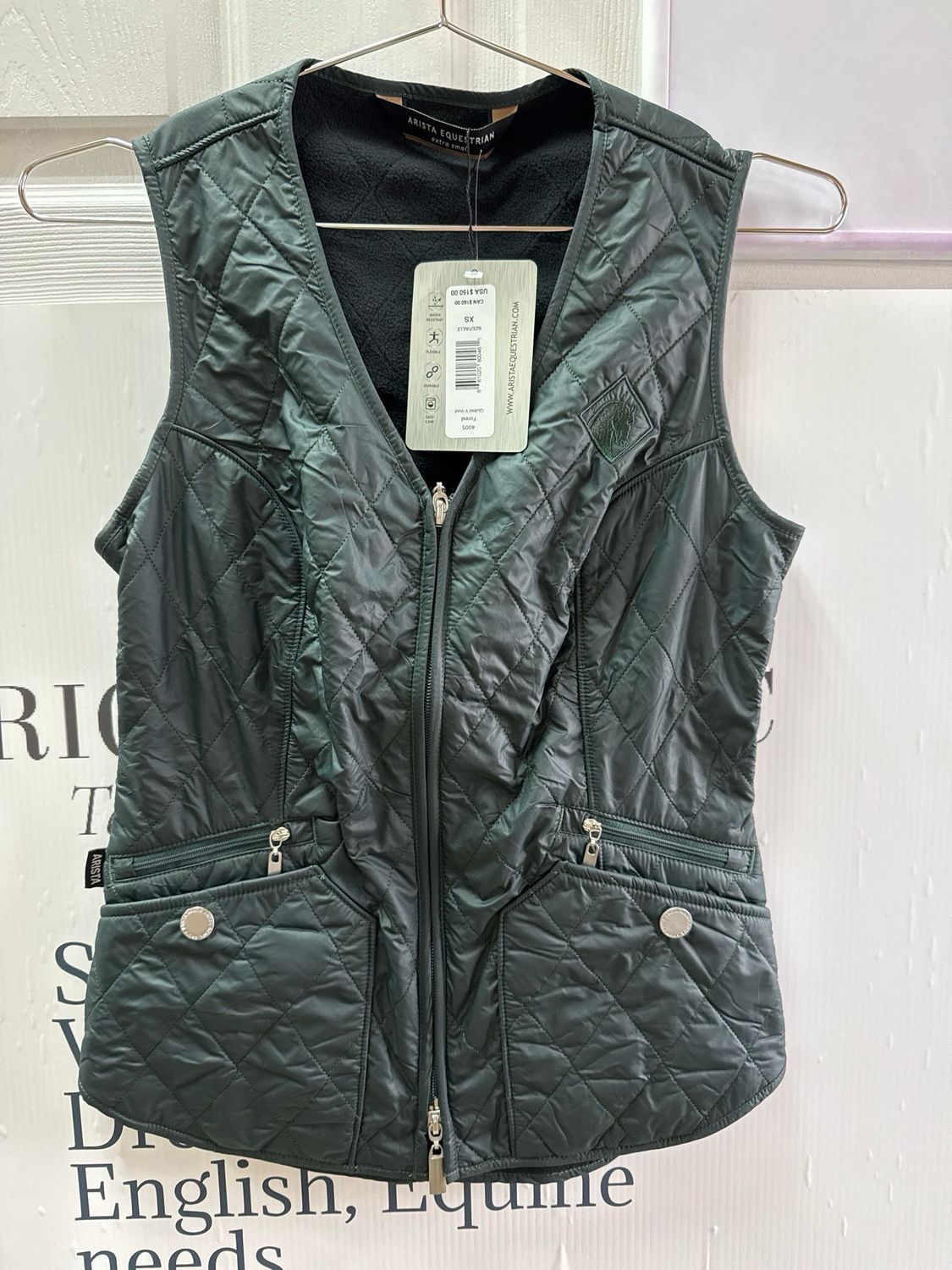 Artista Quilted Winter Vest XS