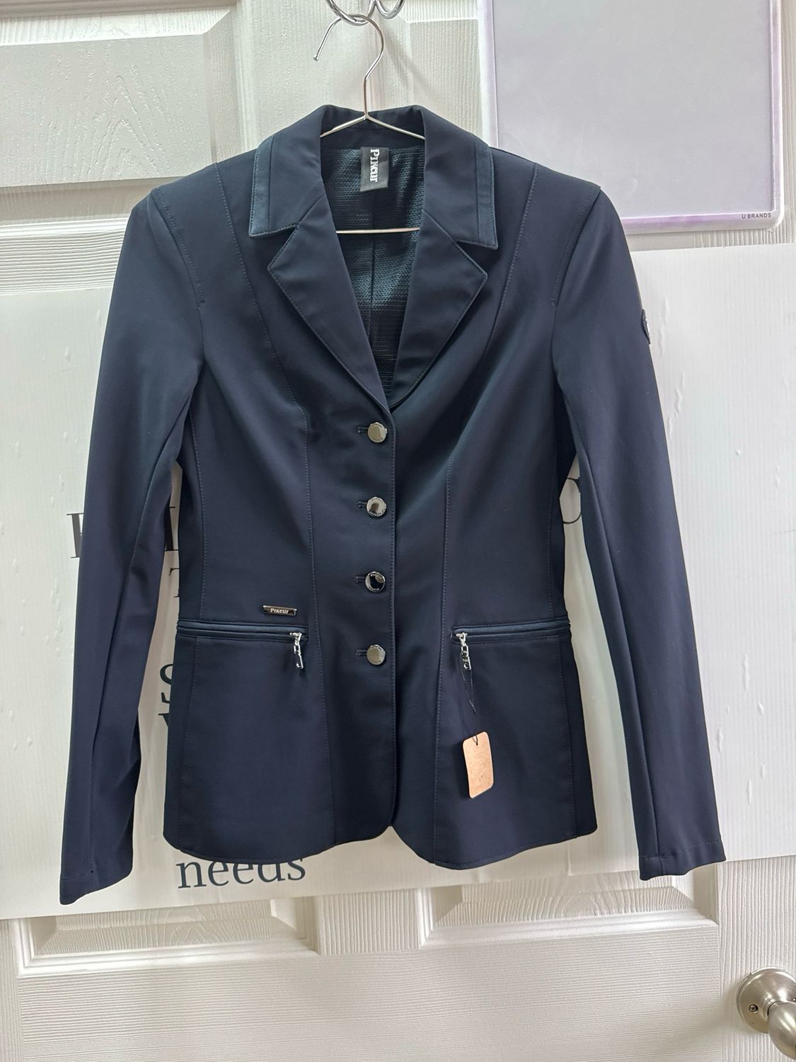 Navy Pikeur Competition Coat Size 34