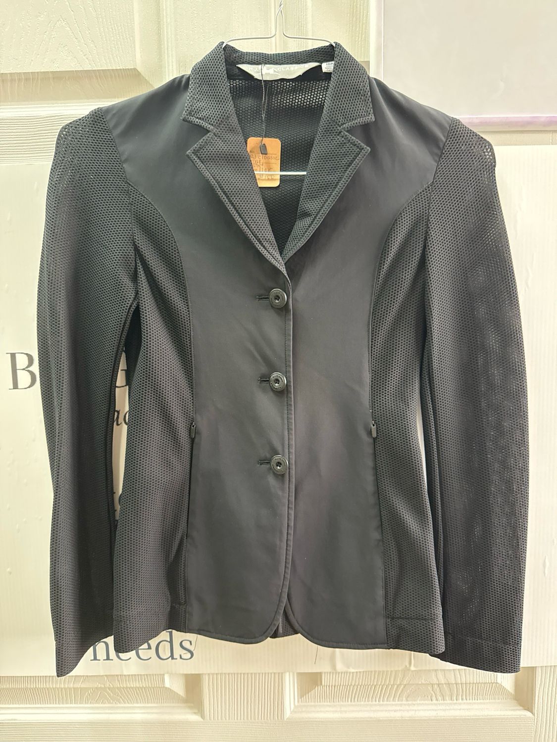 RJ Classics Mesh Black Competition Jacket Youth 16