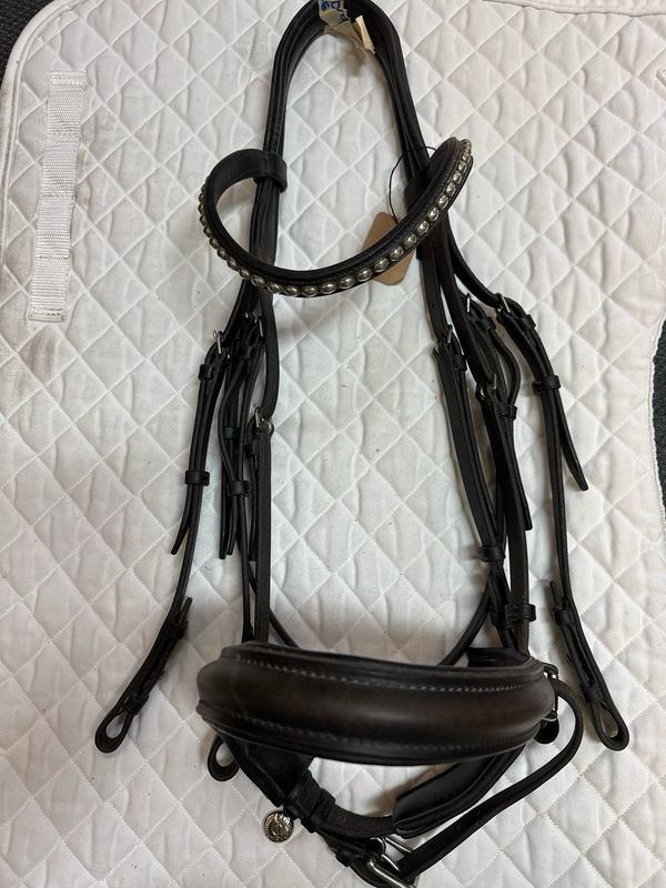 Schleese Double Bridle - Oversized EUC