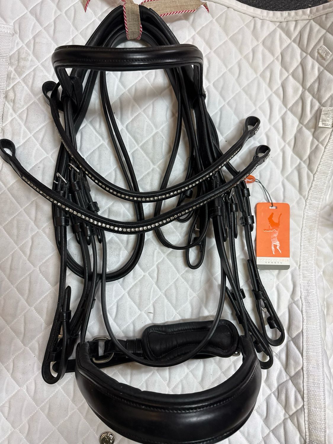Schock Stanford Anatomical Double Bridle - Cob - Read Description