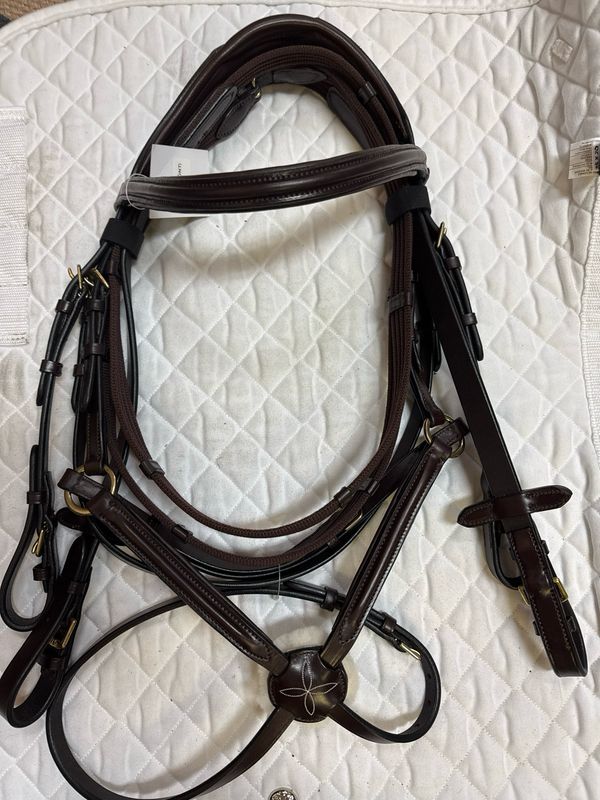 SeaBis Rosemont Hunter Bridle With Reins - Cob (New)