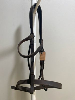 Large Horse Flat Hunter Bridle