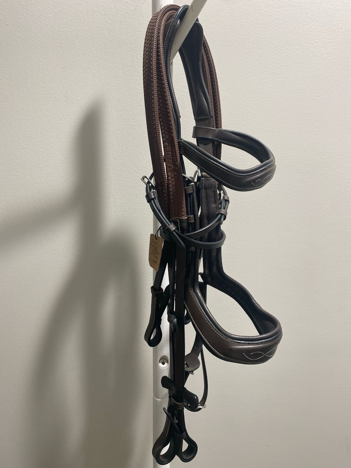 Anatomical Fancy Stitched Poll Relief Bridle - Cob