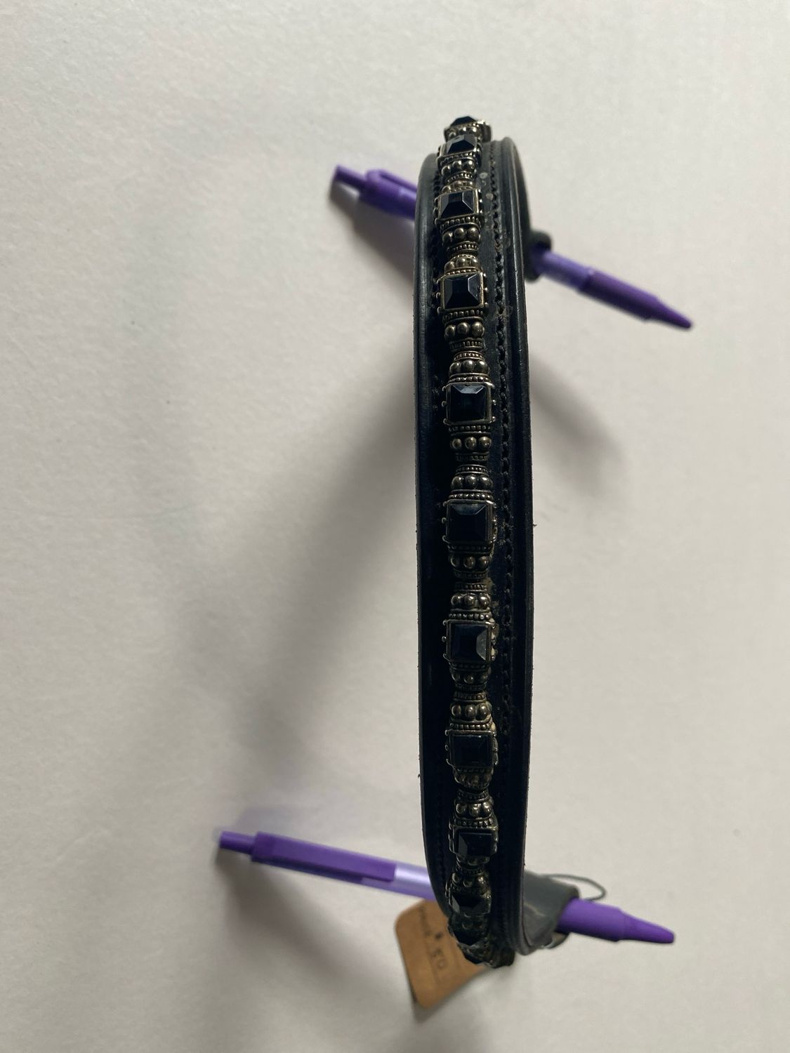 Black Jewel Brow Band