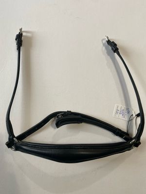 Black Drop Nose Band (Horse Size)
