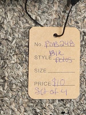 Classic Equine black set of 4