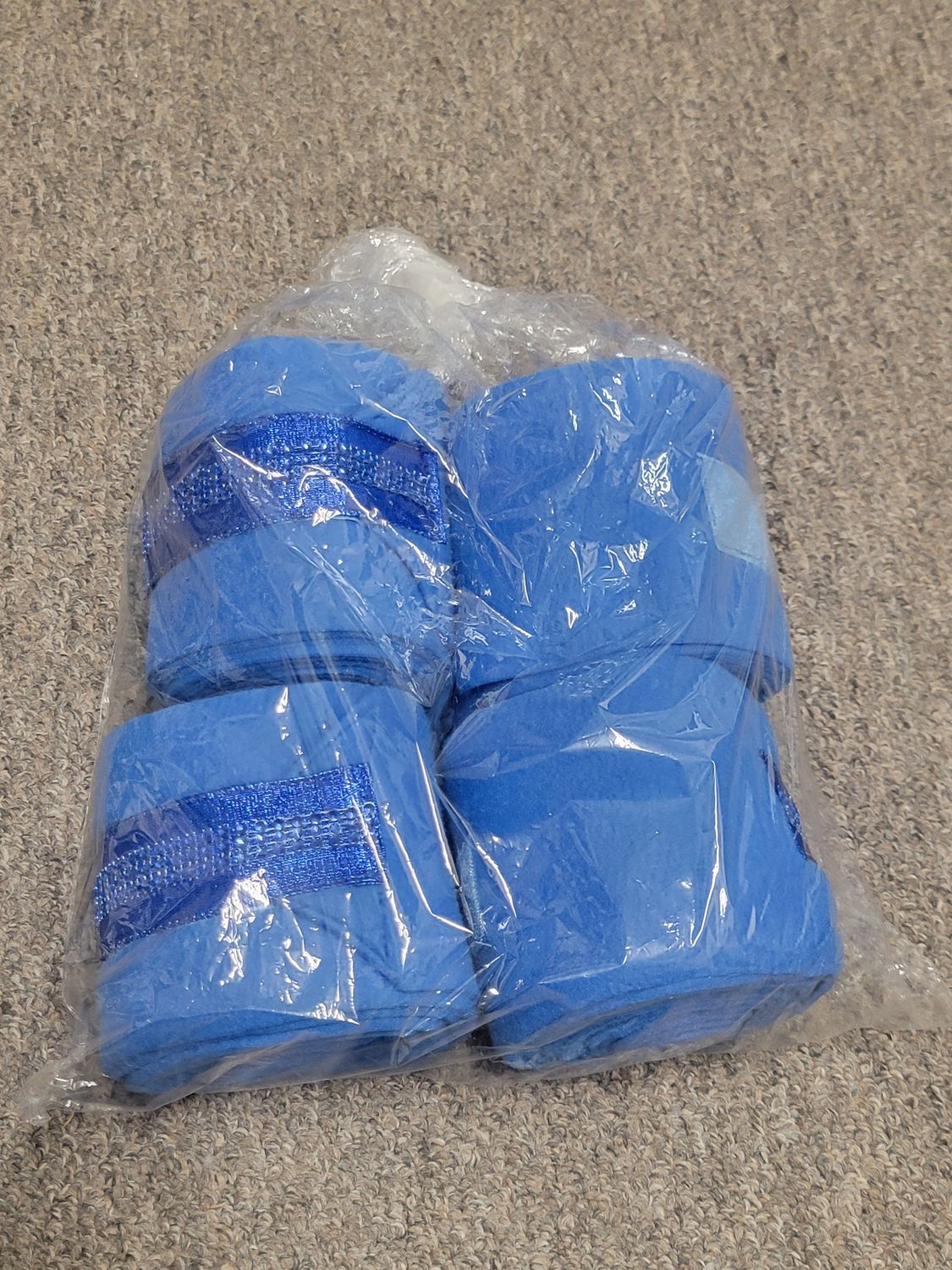 Blue polos set of 4