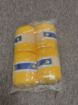 Yellow polos set of 4