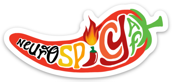 Neurospicy AF Sticker
