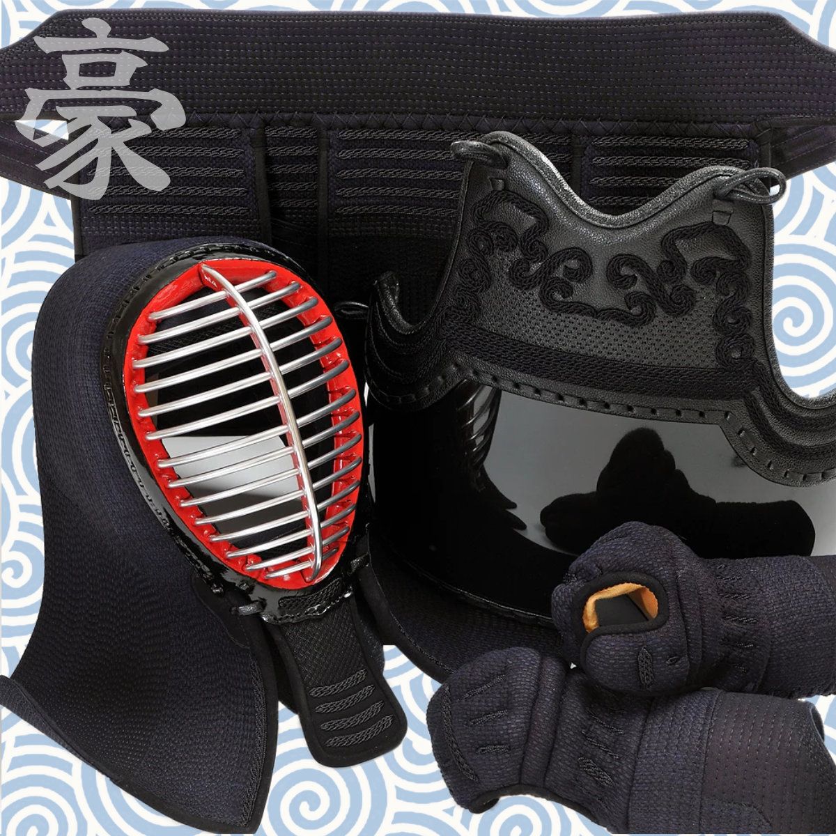 Mitsuboshi Essential GO 6mm Orizashi Cotton Kendo Bogu