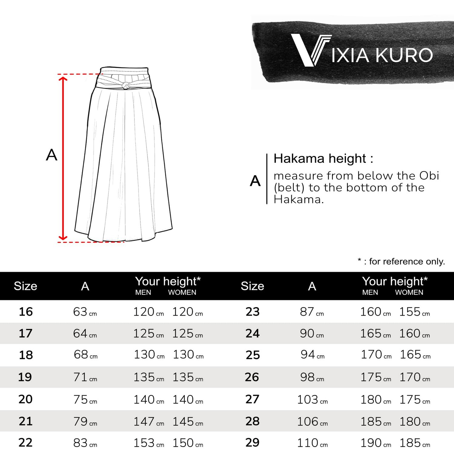 Mitsuboshi Advanced VIXIA KURO Polyester Hakama