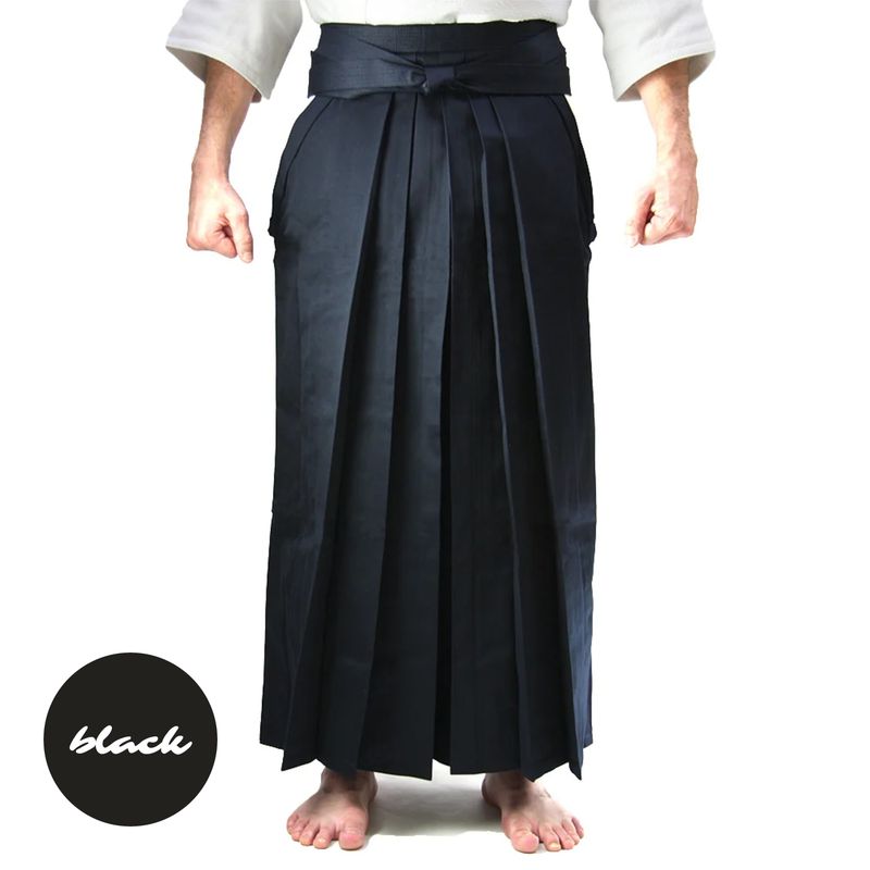 Tozando Elite TAKE Cotton Aikido Hakama (black)