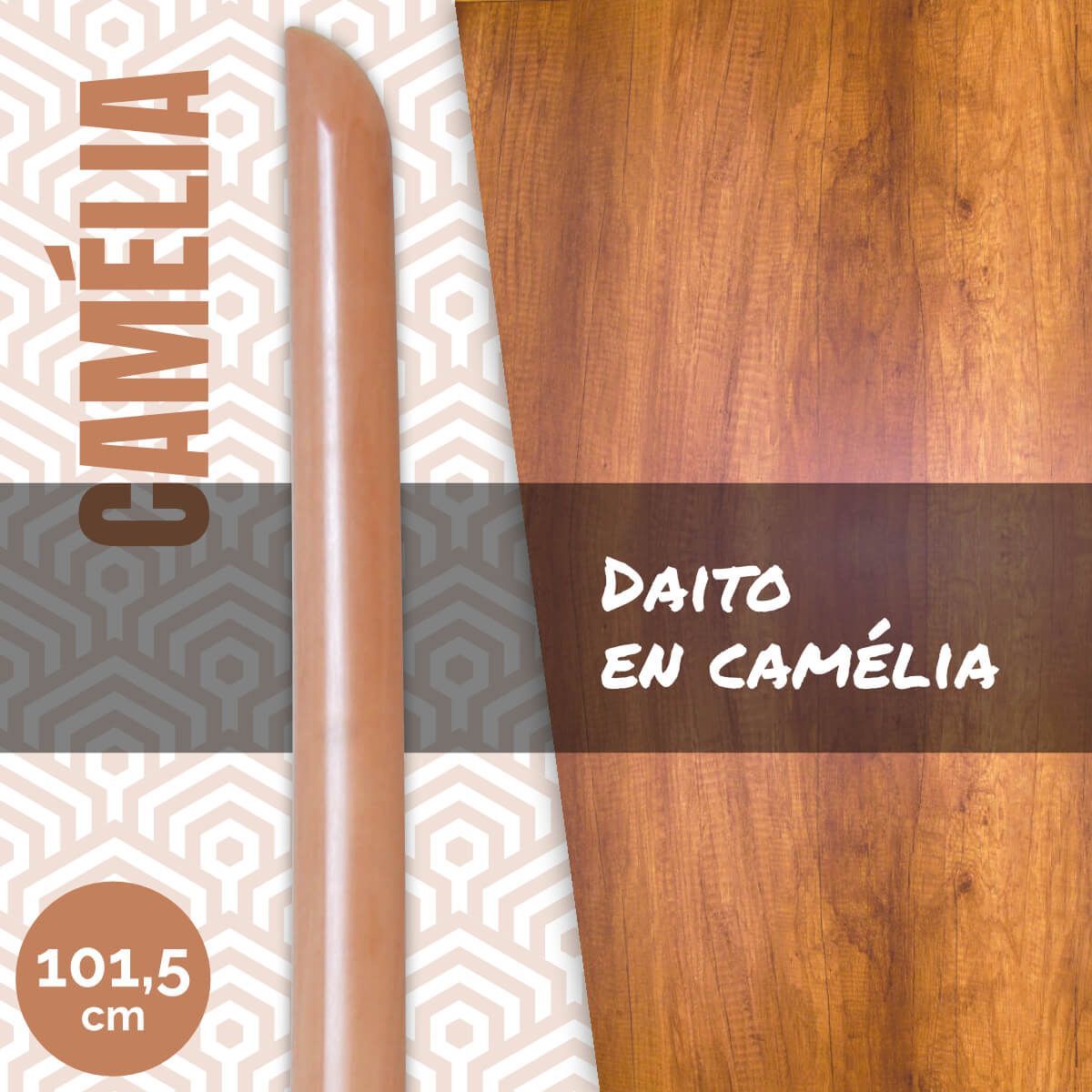 Premium camellia wood bokuto (Daito)