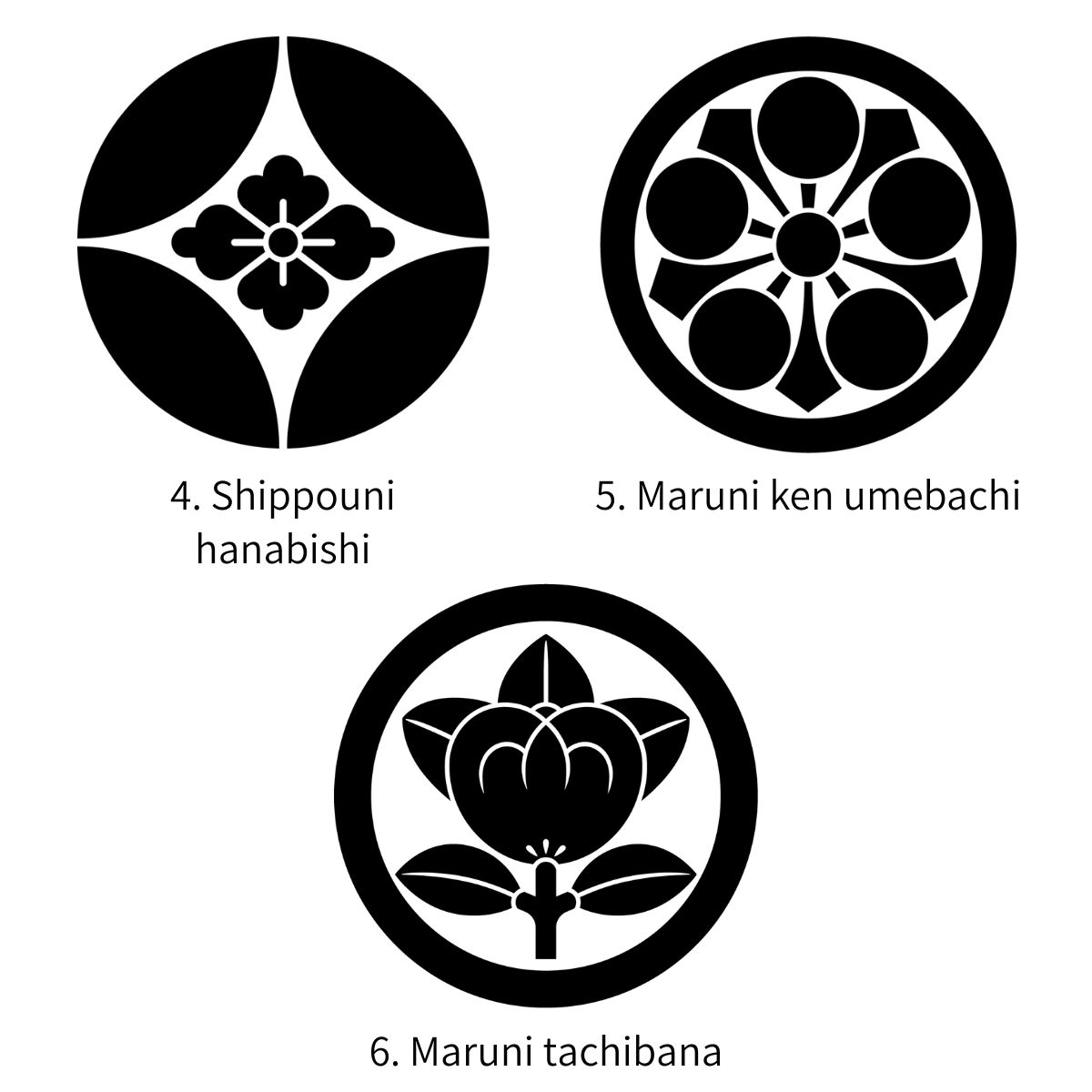 KAMON Japanese Family Crest Tenugui