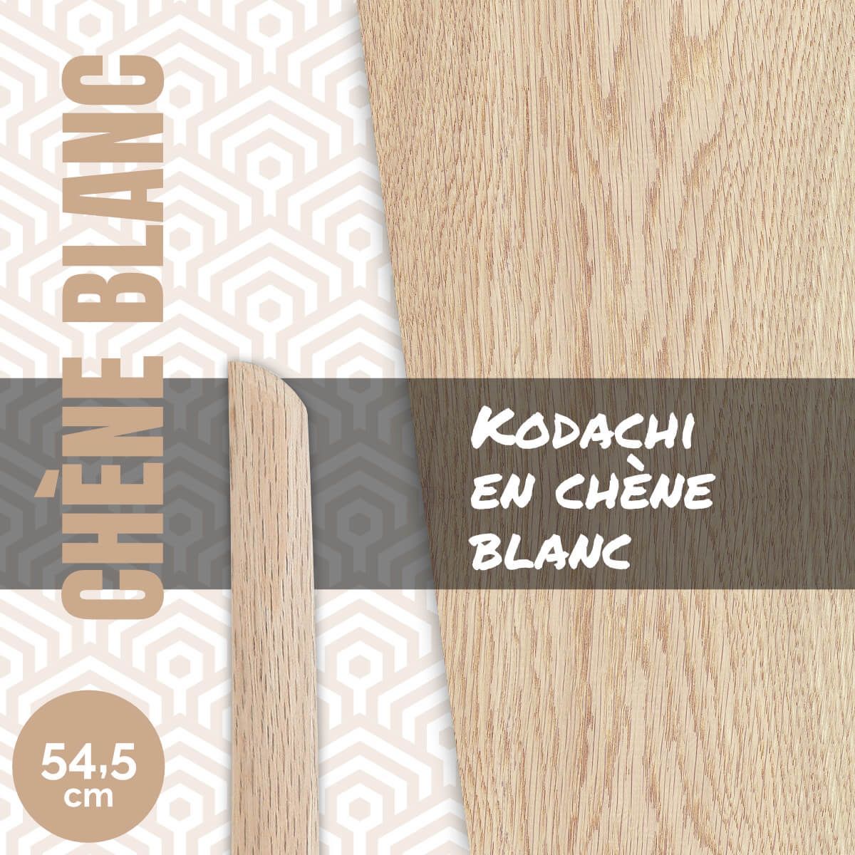 Elite White Oak Bokuto (Kodachi)