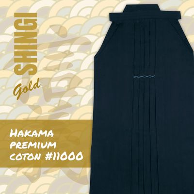 Hakama de Kendo premium en coton SHINGI (#11000)