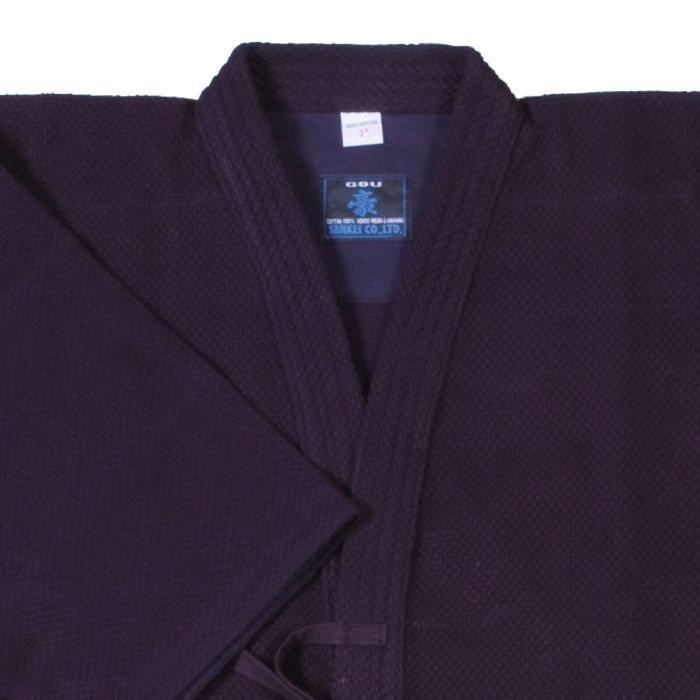 Veste de Kendo premium simple épaisseur en coton GŌ