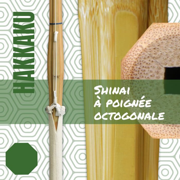 Shinai standard à poignée octogonale HAKKAKU