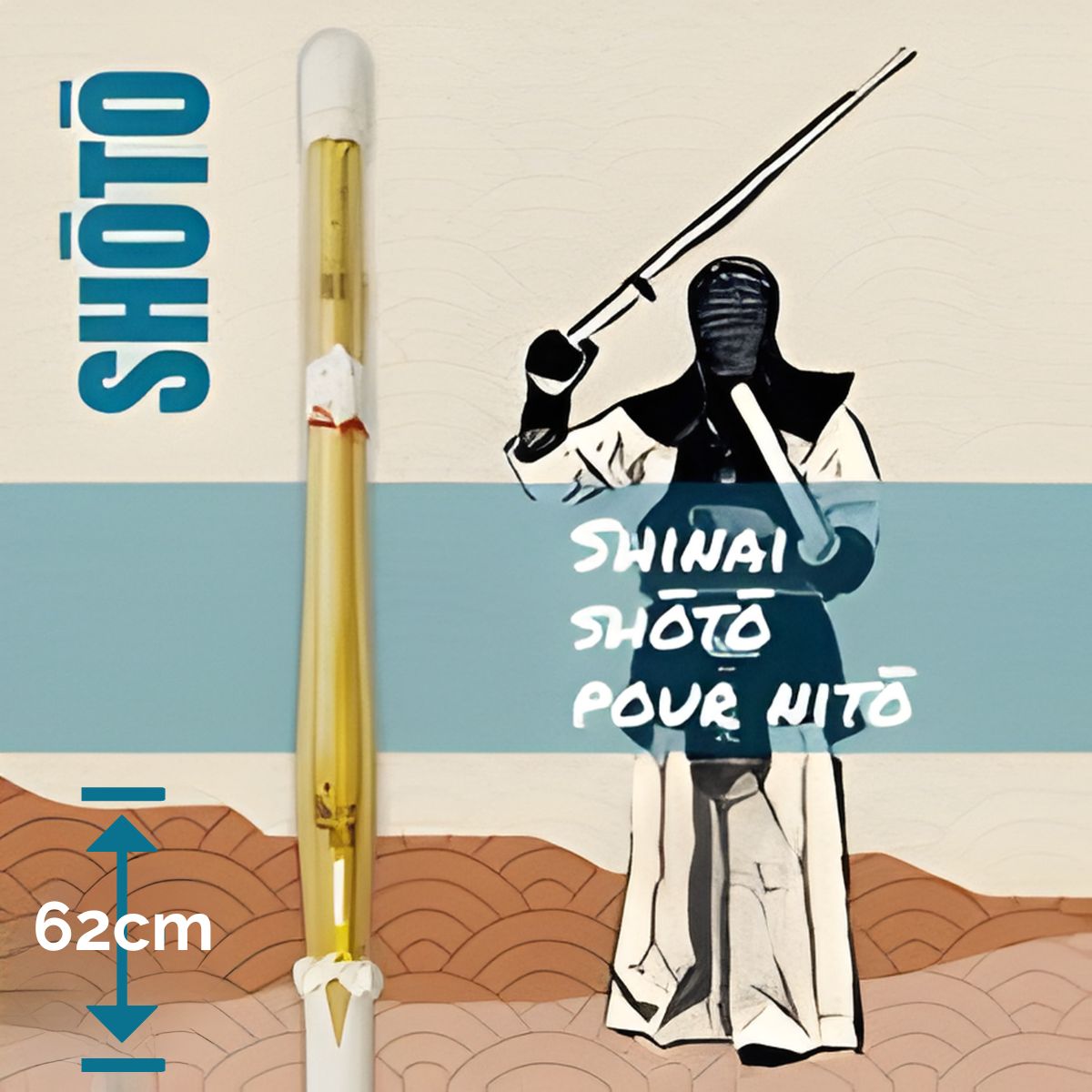 Nito Shinai – SHŌTŌ (Short Shinai)