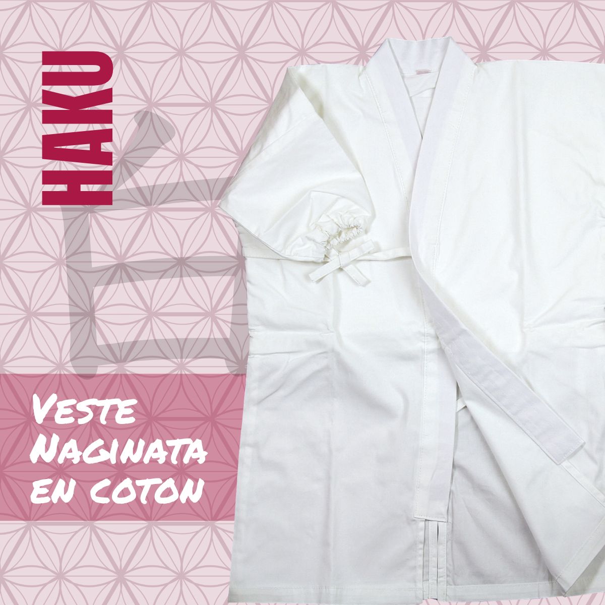 HAKU Chaqueta de Naginata de algodón