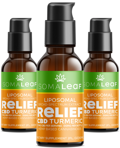 SomaLeaf CBD Turmeric RELIEF