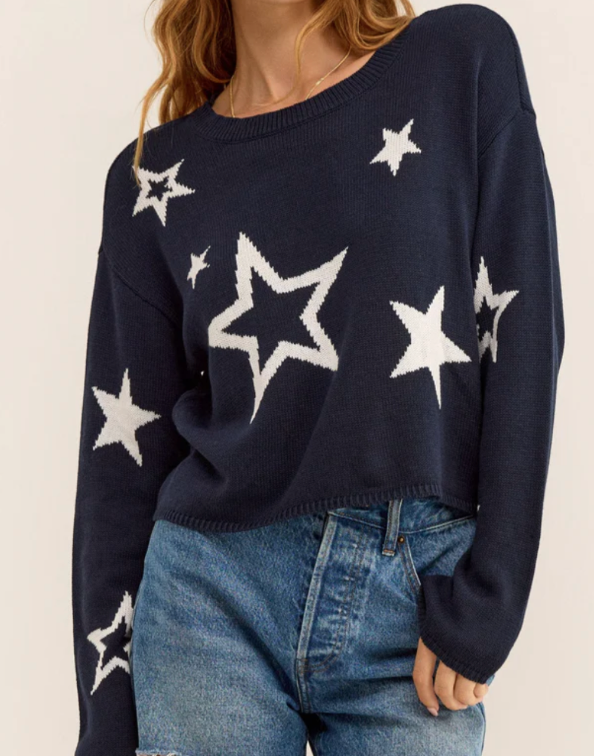 Z SUPPLY SEEING STARS SWEATER -MAX