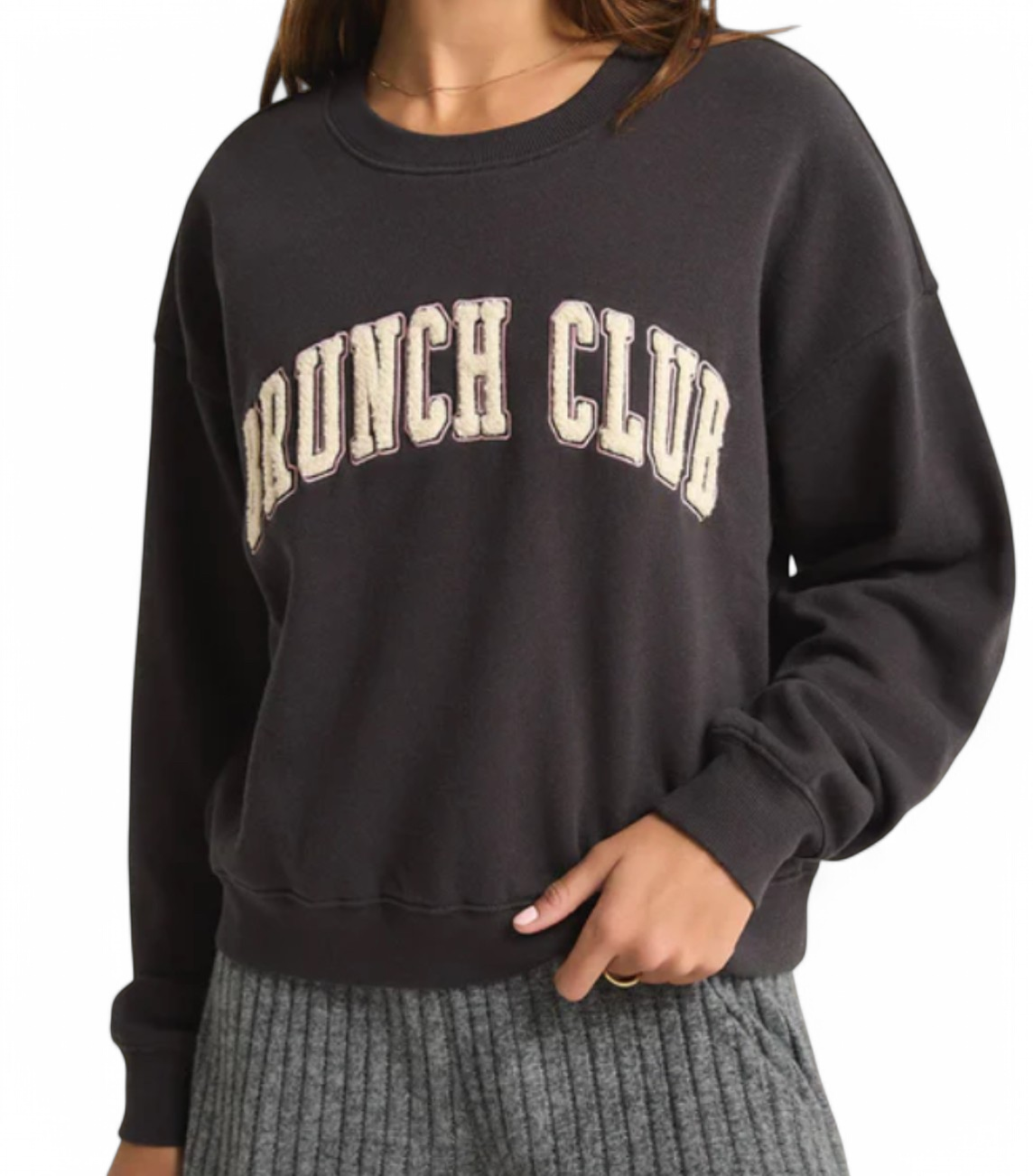 Z SUPPLY BRUNCH CLUB SWEATSHIRT