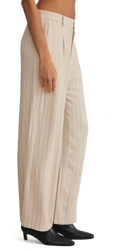 Z SUPPLY PINSTRIPE PANT FLAX
